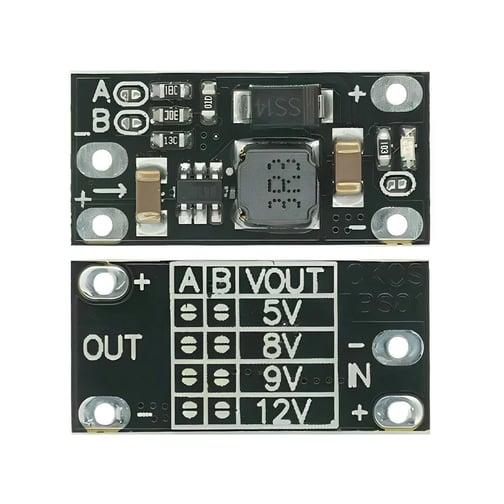 3.7V Lithium Batteri Step-Up 1A - Bild 2