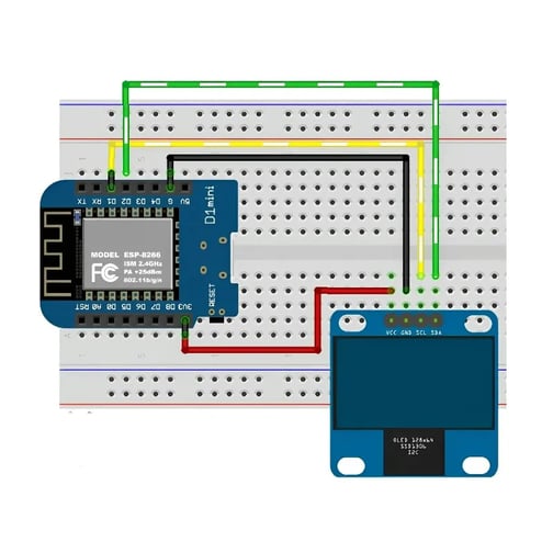 OLED Display | I2C 0.96" 128X64 - Bild 2